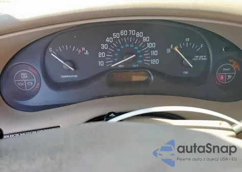 2001 Buick Century Custom z USA, uszkodzony, nr VIN 2G4WS52J011175695